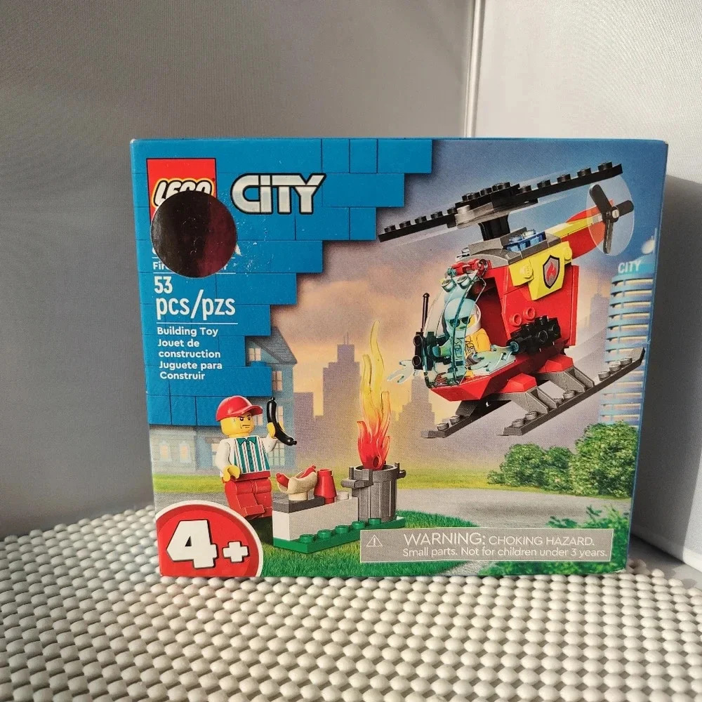 Lego 60318 City Fire Helicopter NWT Building Toy Set